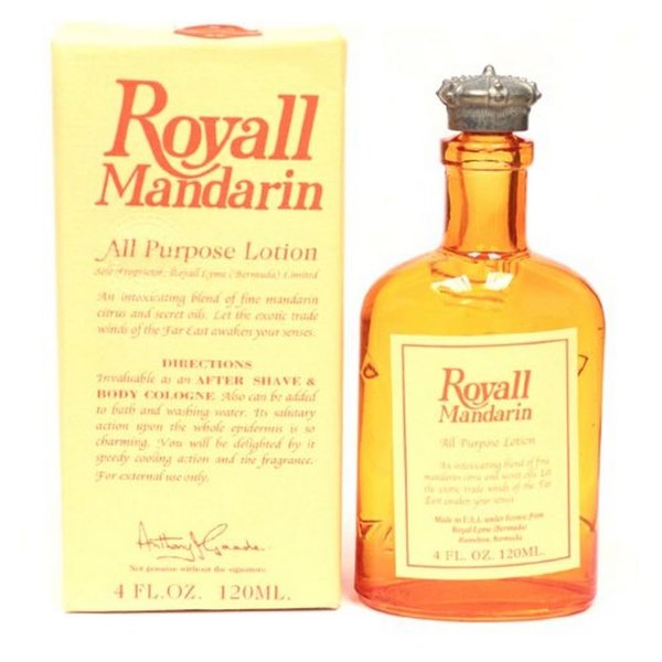 ROYALL FRAGRANCES Royall Mandarin Orange Of Bermuda By Royall Fragrances For Men. All Purpose Lotion 4.0 Oz