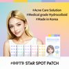 Star Spot Acne/Pimple Patch For Face, Hydrocolloid, Niacinamide, Ceramide, Cute Pastel Colors, Protecting & Healing, Prevent scarring, Blemish remover, Ideal for Blemish Spots, made in Korea 80 counts