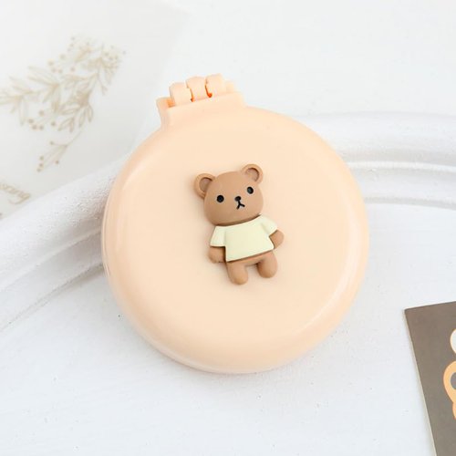 Apricot Bear Travel Hair Comb, Pocket Comb Mini Hair Comb Folding Hair Brushes Mini Round Hair Comb Suitable for Women and Girls, Hair Combs, Styling Tools and Appliances (2H988)
