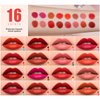 ANMANSY Lipstick, Mini Lipstick Set, 16 Matte Lipsticks 16 Colors, Velvet Waterproof Long Wear Capsule Lipstick, Ladies Matte Lipstick Set