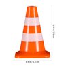 STOBOK Traffic Cone, 14pcs Traffic Signs Toys Miniature Traffic Road Cone Construction Toys Mini Cones Kids DIY Traffic Roadblock Toy for Kids Educational Toys