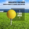 BIRDIEBLAST Foam Golf Practice Balls 12 Pack or 24 Pack, Realistic Feel and Limited Flight Golf Balls for Indoor or Outdoor (12)