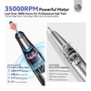 SAVILAND Acrylic Nail Drill Machine: 2024 Latest Collection Diamond Shiny Nail Drill Professional E-File Rechargeable Electric Filer Acrylic Removal Ceramic Bits Expert Salon Use Manicure Pedicure