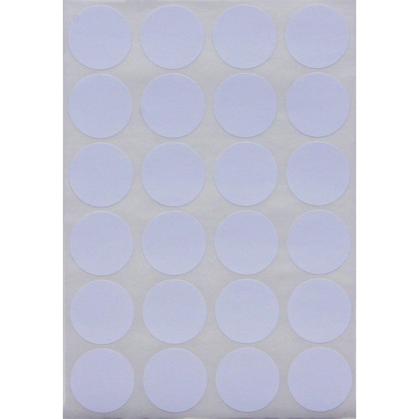 Royal Green 1 inch White Dot Stickers Round Labels Circle Stickers 25mm - 360 Pack