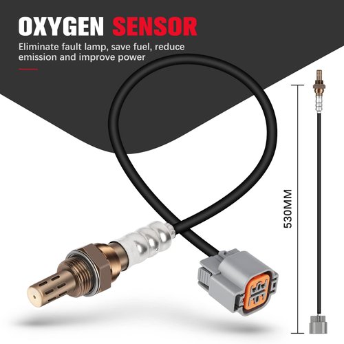 QIJIAUTO O2 Oxygen Sensor Downstream 234-4448 Compatible with for Hyundai Sonata 2011 for Kia Optima 2011-2014