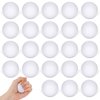 LovesTown 24PCS Golf Stress Ball, Foam Golf Practice Balls Golf Party Decorations White Squeeze Balls for Kids Golf Party Favors Indoor Outdoor