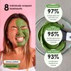 Glorio DETOX: Rare Aztec Green Clay Mask Treatments - 8 Week Beauty Set - Minimizes Pores, Blackheads, Breakouts - Glycolic + Salicylic Acid, Indian Clay, Skin Care Spa Gift Set, Face Skincare