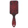 Black Spider Web Detangler Hair Brush Hairbrush for Kids Boys Girls, Glide Through Tangles with Ease and Massage Scalp, Smooth for All Hair Types (Wet Dry Thin Long Curly Hair)