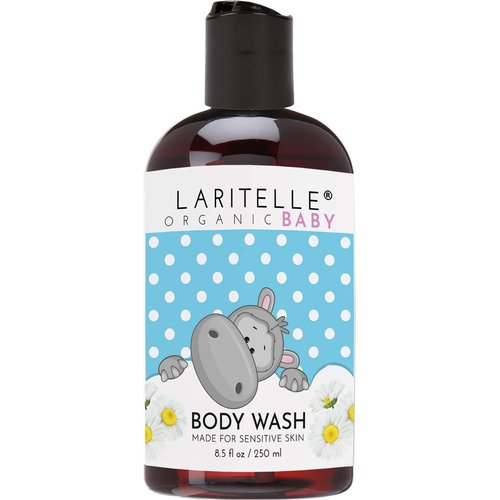 Laritelle Organic Unscented Body Wash 8.5 oz