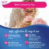 VCF Vaginal Contraceptive Film With Spermicide, 5 Boxes of 9 Prevents Pregnancy, Nonoxynol-9 Kills Sperm on Contact, Hormone-Free, Easy to Use, Unnoticeable, 45 Total