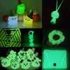 5PCS Glow in The Dark Yarn for Crochet Glow Luminous Beginner Crochet Yarn for Crocheting Knitting Beginners with Easy-to-See Stitches Luminous Crochet Yarn for Beginners Crochet Kit-Classic