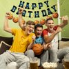 Adecortalk Basketball Happy Birthday Banner Basketball Birthday Party Decorations for Boys Basketball Party Supplies Sports Theme Party Decorations Basketball Birthday Sign