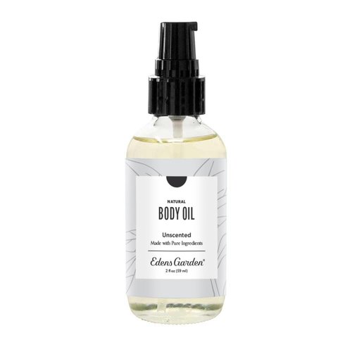 Edens Garden Unscented Body Oil (Made With Pure Essential Oils & Vitamin E- Great For Massage & Daily Skin Care), 2 oz