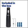 Waterpik Cordless Water Flosser, Battery operated & Portable for Travel & Home, ADA Accepted Cordless Express, Black WF-02