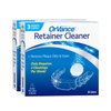 OrVance Retainer Cleaner Tablets (6 Month Supply) | Only 2 Cleanings Per Week Required | Removes Odors, Stains, Plaque for Invisalign, Mouth/Night Guards, and Removable Dental Appliances