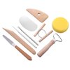 Meuxan 30PCS Pottery Tools Clay Sculpting Tool Set