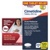 Cimetidine 200 mg, 120 Tablets | Fast-Acting OTC Heartburn Relief, Acid Reducer for Stomach Discomfort, Indigestion & Sour Stomach, H2 Blocker + Better Idea Guide Included