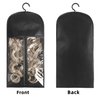 Hair Extension Holder Wig Bag with Hanger Wig Storage Portable Wig Bags Storage Style Hair Travel Hair Extensions Bag for Multiple Wigs Hair Extensions, Wigs & Accessories (black)