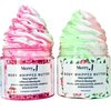 MerryJskin Body Whipped Butter Peach, Rainbow, Strawberry, Vanilla, Non-greasy, Lotion, Moisturizer, for your Party, Bithday gift, and Baby Shower (Rainbow)