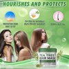 Tea Tree Oil Hair Mask - Deep Conditioner Treatment for All Hair Types - Intense Hydration Care and Protein Moisture Repair for Women and Men.
