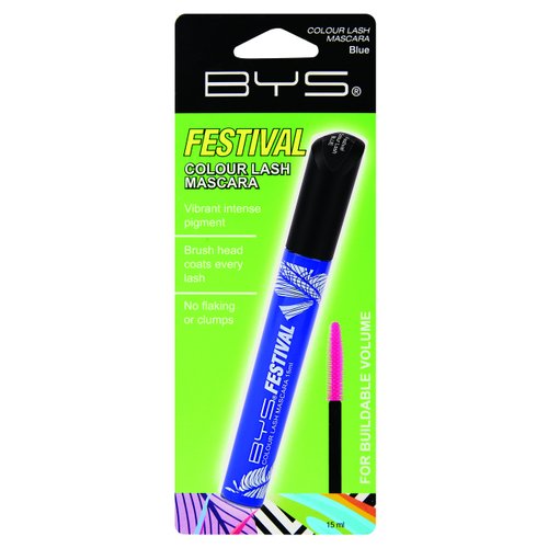 BYS Festival Color Lash Mascara - Blue