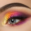 Makeup Revolution Forever Flawless Eyeshadow Palette, Fire, Matte & Shimmer Hues, 18 Pigment-Rich Shades, Cruelty-Free, 0.52 Oz
