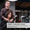 FRCOLOR 90pcs Perm Spiral Curls Rollers Hair Roller Hair Perm Curlers No Heat Hair Curlers No Heat Hair Rods Rollers Curlers for Short Hair Wire Wrapped Lint Curling Iron Heating