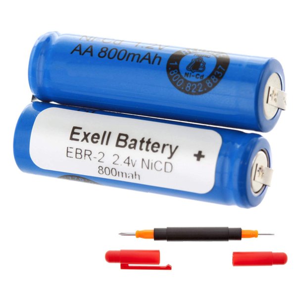 Razor Battery for Schick F40 Wr5000 Wr7000 Wr9000 Welch Allyn 23600 Sanyo 9307