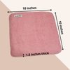 Woolbuddy Needle Felting Pad, Needle Felting Mat, Needle Felting Supplies, Foam Pad Alternative, Wool Felting Mat, Made of Felting Wool, For Needle Felting, Wet Felting and 3D Felting, 10inx10inx1.5in