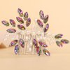 BERYUAN Crystal Rhinestone Hair Comb Rhinestone Pearls Headpiece Teardrop Rhinestone Wedding Hair Accessories for Women (multi)