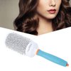 Round Hair Brush Moroccan Oil Hair Brush Aluminum Tube Roller Comb Round Hairdressing Comb Hair Styling Comb Hairstyle Tool 53#