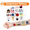 48 PCS Bowling Party Favors 24PCS Tattoos Stickers 24PCS Slap Bracelets Wristbands Perfect for Bowling Sport Themed Birthday Baby Showers or Classroom Rewards Ideal Decor and Gifts for Girls and Boys
