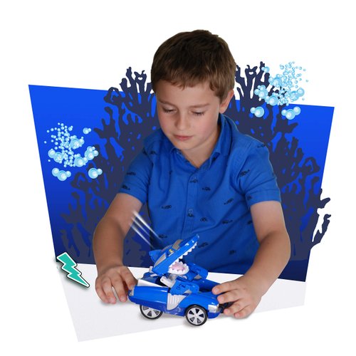 Deluxebase Convertimal Cars - Dinosaur from Dinosaur Transformer Car Toy. 2-in-1 Car Toy to Dinosaur Toy for Children. Great Gifts for Kids and Kids Party Favors.