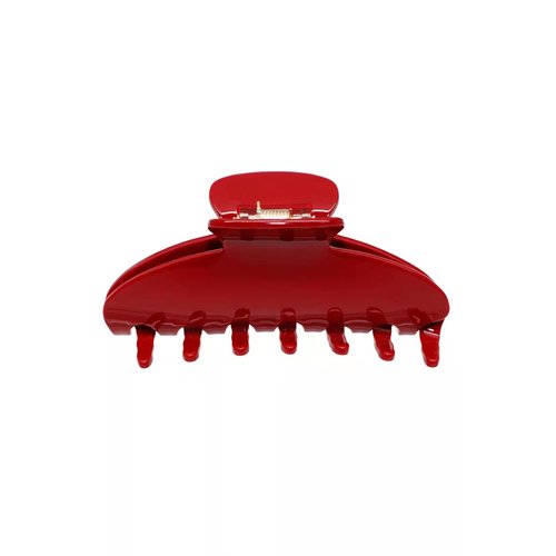 The RPZL premium Acetate Big Hair Claw Clip | Hair Claw Clips & Jaw Clips | Big Claw clips for Thin Thick Hair | Claw Hair Clips for girls women - Jaw Clips 1PC (Cherry Red)