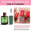 15ML Gel Nail Polish Remover, Gel Polish Remover for Nails, Professional Remove Gel Nail Polish, Quick & Easy Polish Remover In 2-3 Minutes