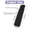 Curling Iron Travel Case Heat Resistant Neoprene Curling Iron Holder Bag Black Flat Iron Case Pouch for Travel Organizer Curling Iron Hair Straightener Storage Hair Styling Tools 15 x 5 Inches