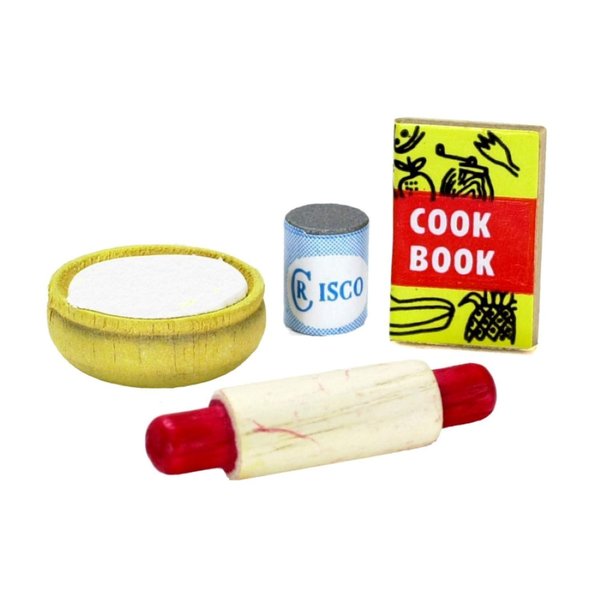 Dollhouse Miniature Baking Set