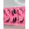 False Eyelashes, 5 Pairs, Wispy Long Curls, Faux Mink Look, Reusable