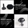 KALLORY Mannequin Head Model Wig Suction Cup Stand Wig Making Holder Mushroom Stand Foam Head Manikin Doll Head Wig Stand for Styling