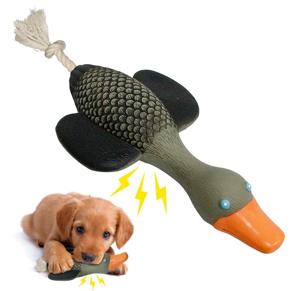 Gvozueei Interactive Dog Toys for Medium Small Breed, Soft Rubber Squeaky Dog Toys for Teething and Training