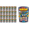 JA-RU Magic Grow Capsules (24 Pack; 12 Capsules Each) Expanding Foam Sponge Toy for Kids. Sea Creatures, Zoo & Farm Animals, Dinosaur, Bugs, & Cars. Water Growing Toys. Bath Party Favors. 305-24p