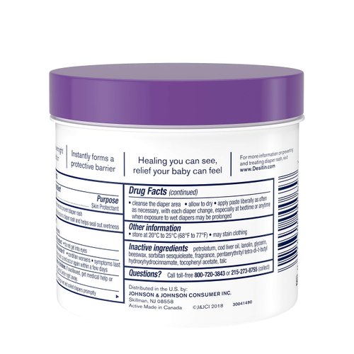 Desitin Maximum Strength Baby Diaper Rash Cream with 40% Zinc Oxide for diaper rash Relief & Prevention, 16 oz