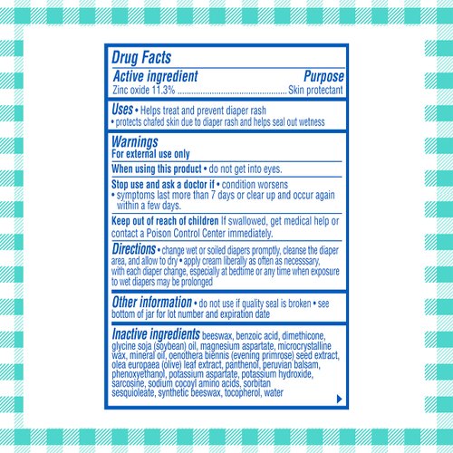 Balmex Complete Protection Baby Diaper Rash Cream with Zinc Oxide + Soothing Botanicals, 2 Ounce