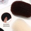 minkissy Bump It Up Volume Hair Base Set 5pcs Sponge Volume Bump Hair Clip Hair Bases Inserts Hair Pads Hair Styling Clip Hair Accessories