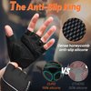 Yeendibo All-Around Workout Gloves, Profeesional Weight Lifting Gloves with Detachable Wrist Strap, Full Protection and High Flexibility, Great for Gym Exercise, Hand Support & Weightlifting