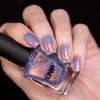 ILNP Bluebell - Enchanting Sky Blue Shimmer Nail Polish
