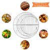 E-far Round Cooling Cooking Racks - Size 7½” & 9” & 10½” - Stainless Steel Round Steaming Baking Rack Set of 3, Multi-Purpose for Canning Air Fryer Pressure Cooker, Dishwasher Safe