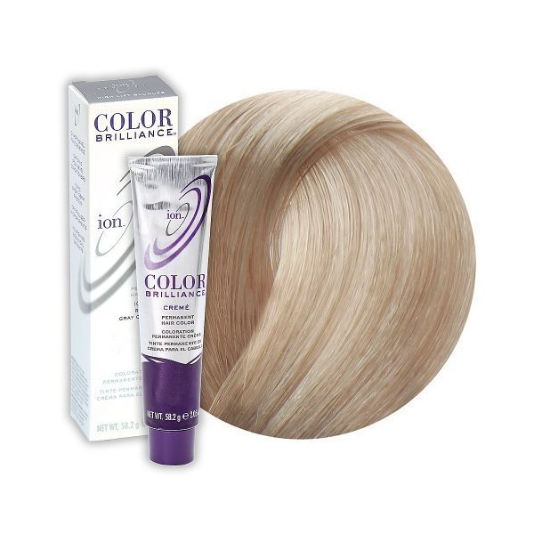 Ion 8V Light Cool Blonde Permanent Creme Hair Color 8V Light Cool Blonde