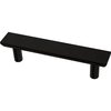Franklin Brass P40844K-FB-C Simple Chamfered Drawer Pull, 3" (76 mm), Matte Black, 10 Count