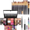 Beginner Makeup Kits For Teenagers All In one Makeup Palette 74 Color Makeup Set For Women Girls Included Eyeshadow Lipstick Lipgloss Kits Blush Foundation Mascara Liquid Eyeliner Pencil Make up Brushes